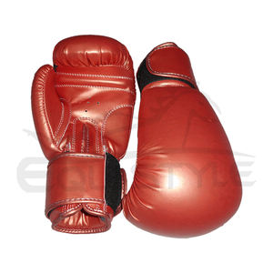 Gants de sparring de kickboxing robustes en cuir de vachette Rexine doré, sur mesure, conception OEM, vente en gros, pour enfants - Product Image 5