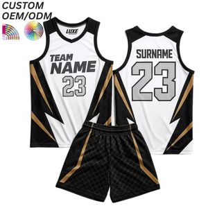 Maillot de basket-ball personnalisé, uniforme d'entraînement d'équipe, support OEM ODM pour la fabrication en gros - Product Image 1