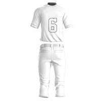 Fabricant professionnel d'uniformes de baseball avec nom d'équipe personnalisé, tissu respirant et confortable, uniforme de baseball sur mesure.