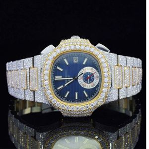 Fournisseur professionnel de montres en diamants cultivés en laboratoire pour hommes et cadeaux, prix d'usine en provenance d'Inde - Product Image 4