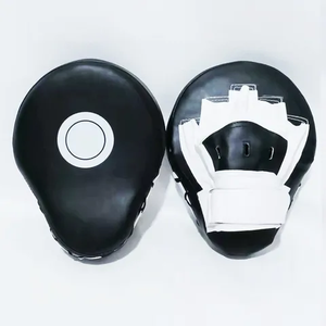 Almohadillas Curvas de Boxeo de Cuero de Alta Calidad, Resistentes, Ligeras y que Absorben la Humedad, Ideales para Entrenamiento de Boxeo - Product Image 1