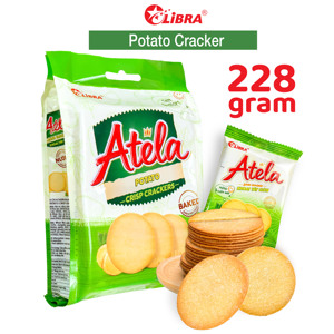 HALAL ISO LATELA Patata Crispy Crackers 228G Salado Sabor dulce Bolsita Caja Embalaje Producto FMCG Vietnam Buen precio - Product Image 2