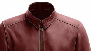 High Quality Men's PU Leather <b>Jacket</b> Stand Collar <b>Zipper</b> Closure - Product Image 2