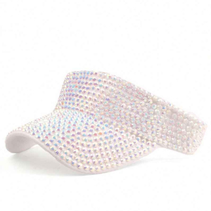 Polyester/Cotton Waterproof Sun Protect Wide Brim Women's Outdoor <b>Summer</b> Fashion <b>Hat</b> Open Top Cap Adult Visor Travel - Product Image 3
