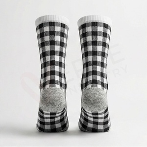 Calcetines de Hombre, Estilo Clásico, Color Liso, Tejidos, Transpirables, de Algodón, Poliéster y Elastano, para Uso Diario en Otoño - Product Image 2