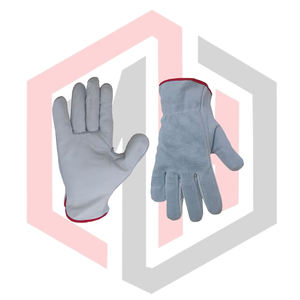 Guantes de Conducción de Cuero Genuino para Hombre, Diseño Clásico, Anticorte, Antideslizantes, 7 oz, Sin Silicona, Sin Polvo, Resistentes a Desgarros, de Seguridad - Product Image 4