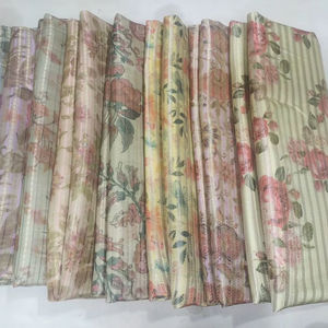 Tissu brodé banarasi zari imprimé fantaisie - Product Image 1