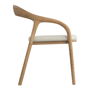 Muebles de Balcón y Patio, Silla de Descanso de Teca, Muebles de Exterior, Sillas de Comedor de Madera para Jardín y Restaurante - Product Image 4