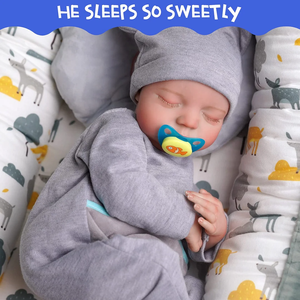 Куклы-реборны Babeside: Спящая кукла-реборн Ной, 20 дюймов, младенец-мальчик, реалистичная кукла, быстрая доставка со склада в США - Product Image 3