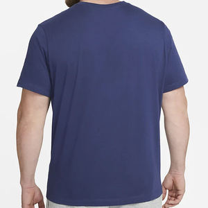 เสื้อยืดคอตตอนสีพื้นผู้ชายรุ่นใหม่ล่าสุด แขนสั้น คอกลม ทรงปกติ สไตล์ลำลอง ปักลาย สำหรับผู้ชาย - Product Image 2