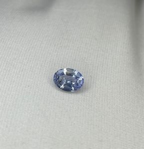 Zafiro Azul Natural Sin Calentar, Corte Ovalado, 0.70 Quilates, 6.30x4.70MM, Gema de las Minas de Ceilán, Sri Lanka, para Joyería - Product Image 5