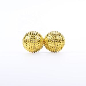 ลูกบอลนวดมือแม่เหล็กโลหะ ขนาด 5.6 ซม. ชุบเคลือบ - Product Image 3