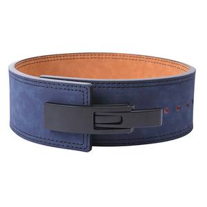 Ceintures à boucle à levier en cuir véritable, ajustables, personnalisables avec logo, pour fitness, entraînement en salle de sport, faites à la main, pour femmes et hommes - Product Image 6