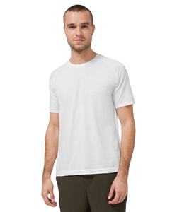 เสื้อยืดคอตตอนโอเวอร์ไซส์ทรงคอกลม แขนเสื้อแบบดรอปโชว์เดอร์ สั่งทำได้ตามต้องการ เสื้อยืดสีดำสำหรับผู้ชาย - Product Image 1