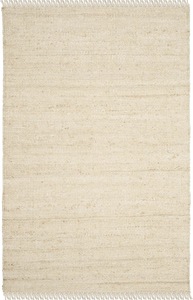 Handwoven Natural Jute <b>Rug</b> with Fringe Eco-Friendly Rustic Area Carpet - Product Image 4