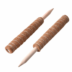 Varilla de Soporte para Plantas de Fibra de Coco Ecológica, Poste de Musgo de Fibra Natural para Plantas Trepadoras y Soporte para Plantas de Jardín - Product Image 2