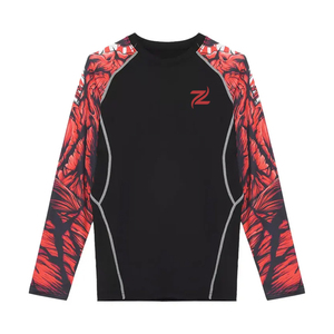 เสื้อกันผื่นสำหรับออกกำลังกายแขนยาวแห้งเร็ว - Product Image 3