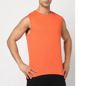 เสื้อกล้ามผู้ชายสุดเท่ห์ สไตล์ลำลองสำหรับฤดูร้อน ผ้าฝ้าย 100% แห้งเร็ว ระบายอากาศได้ดี คุณภาพพรีเมียม - Product Image 1