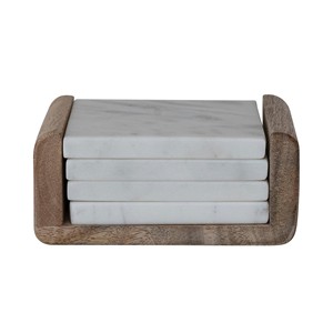 Posavasos y Salvamanteles Ecológicos de Madera de Mango con Diseño Clásico Chino Tradicional |   Venta al por Mayor Personalizada OEM por Aqudus Saleem India - Product Image 1