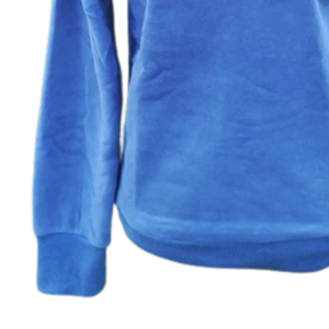 เสื้อสเวตเชิ้ตสีน้ำเงินกรมท่า รุ่นวินเทอร์ 1938 ประดับคริสตัลสีชมพูมุก ดีไซน์ตัวอักษร คอกลม แขนยาว สวมใส่สบาย เป็นมิตรต่อสิ่งแวดล้อม - Product Image 2