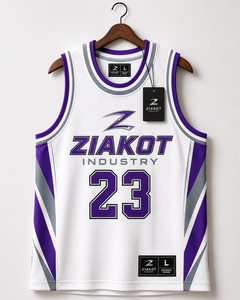 Maillot de basket-ball authentique rétro blanc-orange personnalisé, le plus vendu en gros directement de l'industrie - Product Image 6