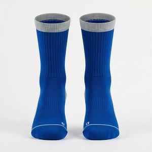 Crew Sport <b>Socks</b> Custom Logo Non-Slip Athletic Football Grip Breathable Performance Durable Customized Color Fit Pairs Wear - Product Image 1