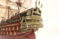 SAN FELIPE - Maqueta de Velero Hecha a Mano en Madera, Personalizada, Estilo Antiguo, Temática Oceánica, Pieza de Arte Coleccionable para Mesa, Ho Chi Minh