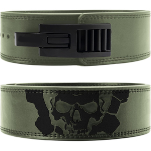Samroz Sports Lifting <b>Belt</b> – Power 10mm Extreme Heavy Duty Genuine Leather Lower Back Support for <b>Squats</b>, Bench Press, Deadlifts - Product Image 1