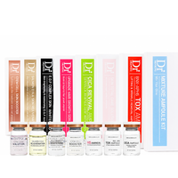 Soin coréen pour la peau : Sérum aux peptides DR.DRAWING PDRN Amino Barrier Exosome, Niacinamide, effet lifting, peau de verre, éclat et apaisement.