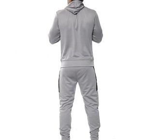 Conjunto Deportivo de Dos Piezas para Hombre RAPID SPORTS, Informal, de Invierno, con Sudadera con Capucha y Pantalones Deportivos, 100% Algodón, Venta al Por Mayor - Product Image 2