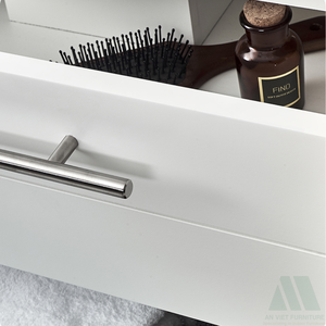 Ensembles de meubles de salle de bain en bois personnalisables, de haute qualité, à prix abordable, avec tiroirs, faciles à assembler, marque OEM VIET, fabriqués au Vietnam - Product Image 3