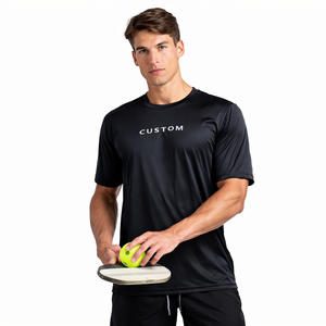Camiseta Deportiva Personalizada para Hombre, de Secado Rápido, con Paneles de Malla Transpirable para Mayor Flujo de Aire, Ideal para Pickleball en Interiores - Product Image 4