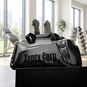 Bolsa Deportiva Profesional Ligera con Logotipo Personalizado, Resistente al Agua, de Poliéster, con Cierre de Cremallera, Bolsa Separada para Zapatos - Product Image 2