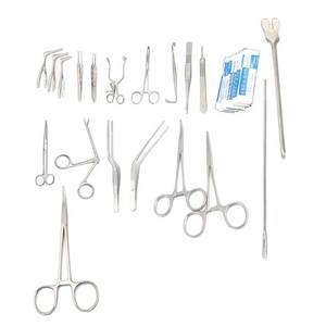 Juego de 24 Instrumentos de Diagnóstico Quirúrgico Veterinario DS 1627, Kit de Herramientas Quirúrgicas Ortopédicas de Acero Inoxidable para Cirugía Equina - Product Image 2