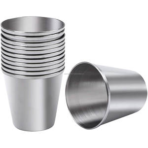 Tequila shot S. vaso de acero con impresión personalizada vasos para beber S. vasos de agua de acero - Product Image 1