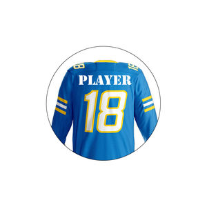 Uniformes de Hockey sobre Hielo Personalizados al por Mayor, Nuevo Diseño, Bordado con Nombre del Equipo OEM, Material de Nailon, para Todas las Temporadas, Venta en Línea, Sublimación - Product Image 4