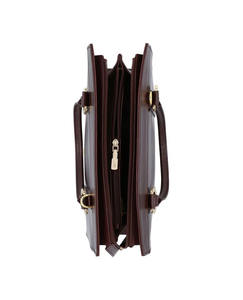 Sacs bandoulière en cuir véritable marron pour femmes, personnalisables avec logo, couleurs variées, de haute qualité, élégants, avec fermeture éclair, pour un look doux et moderne. - Product Image 3