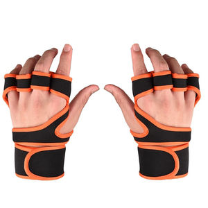 ถุงมือออกกำลังกายแบบครึ่งนิ้ว ระบายอากาศได้ดี สำหรับยกน้ำหนัก ฟิตเนส และครอสเทรนนิ่ง - กันน้ำ กันลื่น สำหรับทุกเพศ - Product Image 6