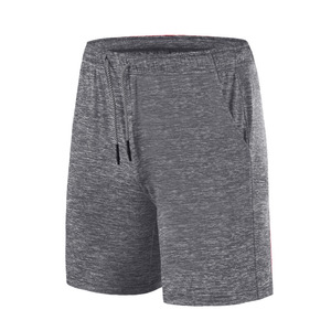 Shorts d'entraînement pour hommes, haute élasticité, séchage rapide, respirants, pour yoga, course à pied, fitness, taille XL, design faux deux pièces - Product Image 3
