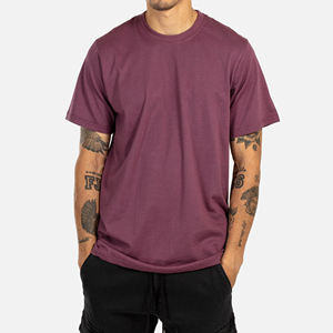Camiseta de Manga Corta para Hombre, Corte Ajustado, Algodón Grueso, con Bolsillo, Transpirable, de Secado Rápido, para Verano, Proveedor al por Mayor, Tela Jersey - Product Image 6