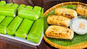 ขนมข้าวเหนียวกล้วยเวียดนามแช่แข็ง – ขนมย่างแบบดั้งเดิมเวียดนาม (ชูอิ เนป นูง) - Product Image 6