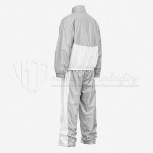 Unisex Lightweight <b>Polyester</b> <b>Tracksuit</b> Set Color Blocking Sporty Full Length Zipper Fly Side Pockets Spring Adult Breathable - Product Image 4