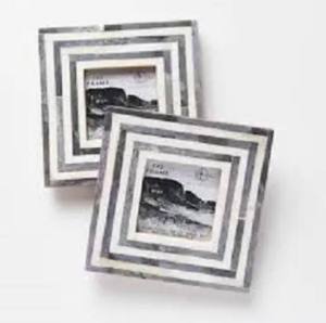 Marcos de Fotos Decorativos de Alta Calidad, Hechos a Mano con Incrustaciones de Hueso |   Marco de Fotos de MDF - Product Image 3