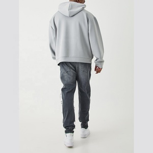 Men's <b>Black</b> Baggy Fit Straight Cargo Jeans Wholesale Streetwear Distressed Multi-Pocket Plus Size Available - Product Image 6