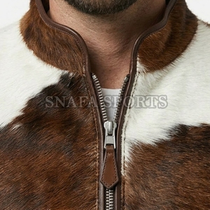 New Latest Style Cowhide Bike Riding <b>Leather</b> <b>Jacket</b> Men's Genuine Premium Cowhide <b>Leather</b> Motorbike <b>Jacket</b> - Product Image 6