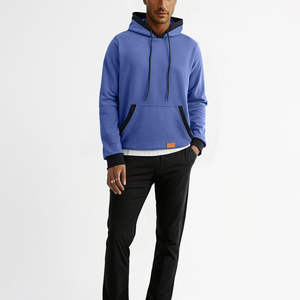 Nueva Moda, Transpirable, Cálida para Invierno, Prendas Básicas de Primera Calidad, 100% Algodón, Talla Grande, Forrada, Personalizable con Bordado e Impresión de Logotipo - Product Image 3