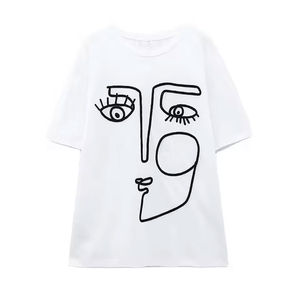 Camiseta de Hombre al por Mayor, Personalizable con Logotipo, Nuevo Estilo, Cómoda, Recién Llegada, Impresión Láser, 100% Algodón/Fibra de Bambú, Corte Holgado - Product Image 3