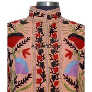 Chaqueta Bomber de Mujer con Cuello en V, Diseño Floral Vintage, Multitemporada, Ecológica, Transpirable, de Secado Rápido, 100% Algodón Tejido - Product Image 2