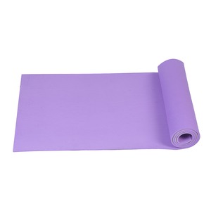 6mm Thick Purple <b>EVA</b> Yoga <b>Mat</b> 72x24 Inch Durable Non-Slip Folding Pilates & Yoga <b>Mat</b> for Universal Use - Product Image 2