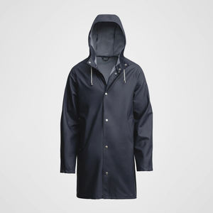 Heavy Duty Waterproof Rain Suit 100% Polyester Reflective <b>Raincoat</b> Jacket for Outdoor Work Hiking Camping OEM Wholesale Custom - Product Image 5